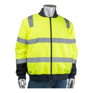 PIP ANSI Type R Class 3 Bomber Jacket with Padded Lining