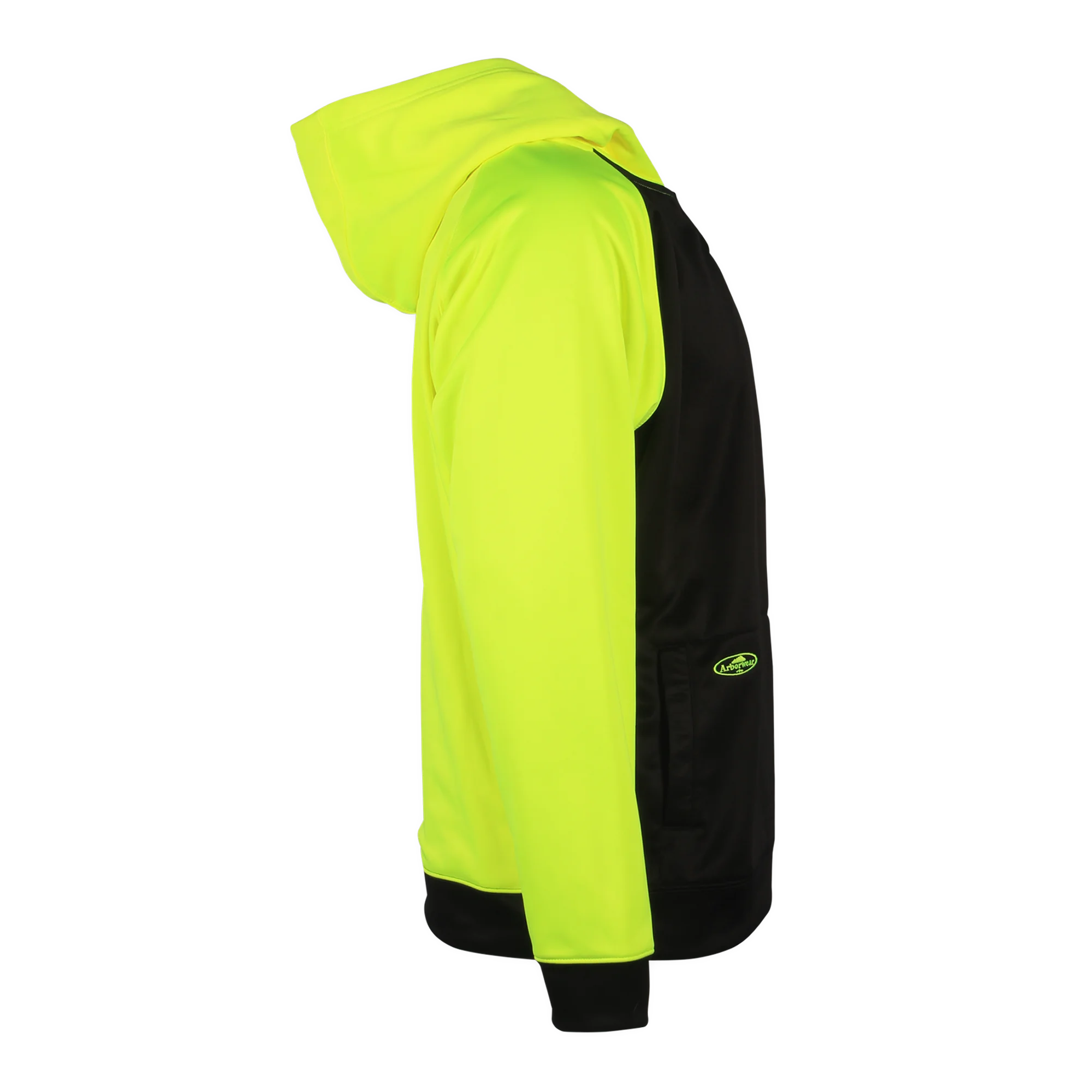 Tech 2-Tone Double Thick Hooded Pullover Sweatshirt - Image 4