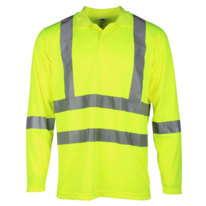 Value Long Sleeve Polo HVSA Class 3