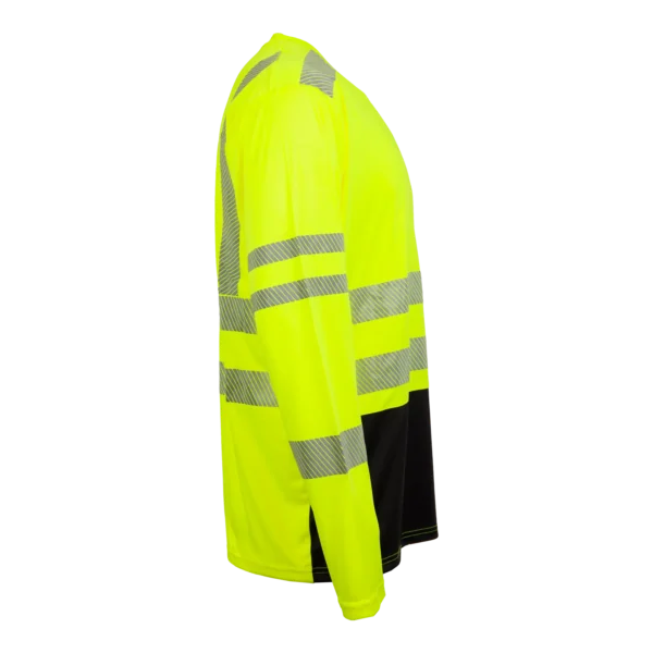 Premium Shade 2-Tone Long Sleeve T-Shirt HVSA Class 3 - Arborwear