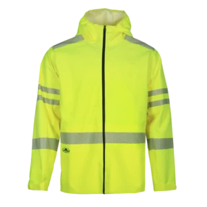 Dripline Hooded Rain Jacket HVSA Class 3