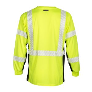 ML Kishigo Flex Long Sleeve T-Shirt HVSA Class 3