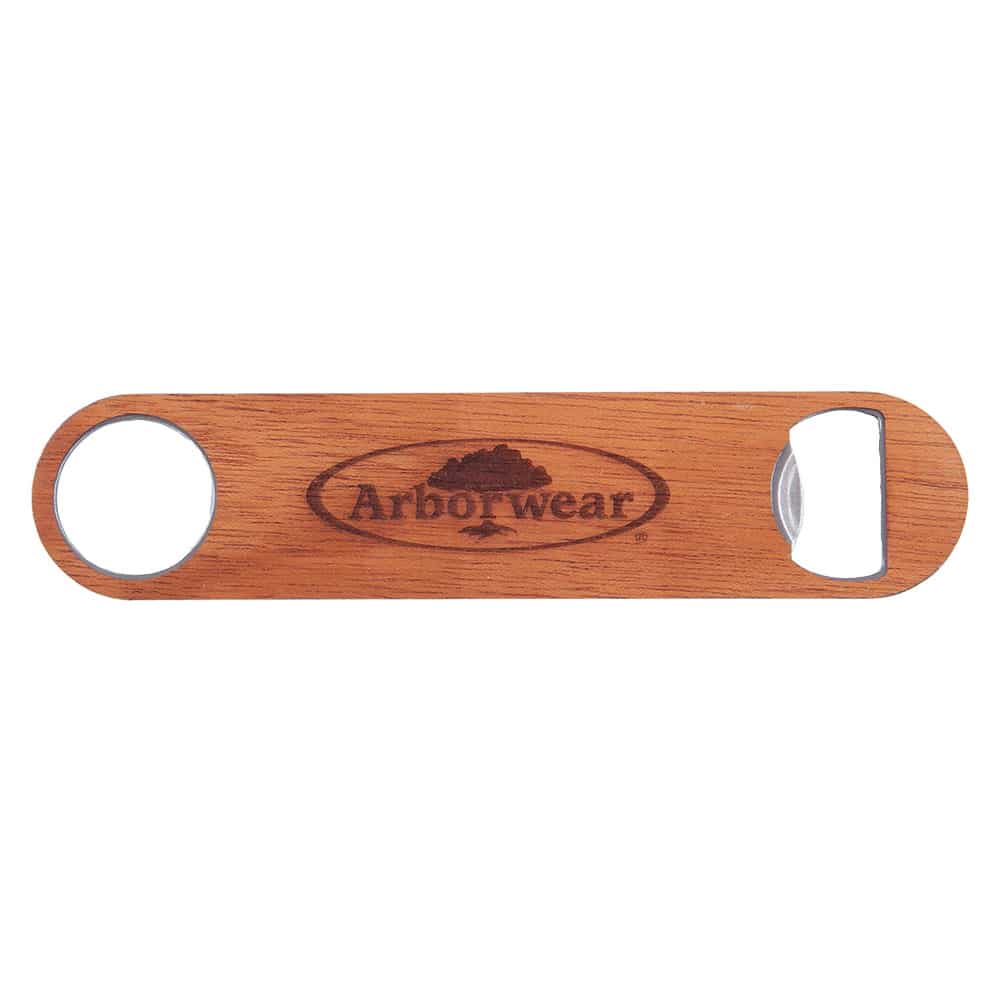 WOODCHUCK USA Custom Long Bottle Opener In Mahogany