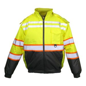 ML Kishigo Economy Contrast Bomber Jacket Class 3